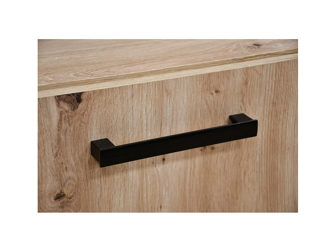 GARDEROBE Margaret II 121/203/43 avec lamelles et armoire haute