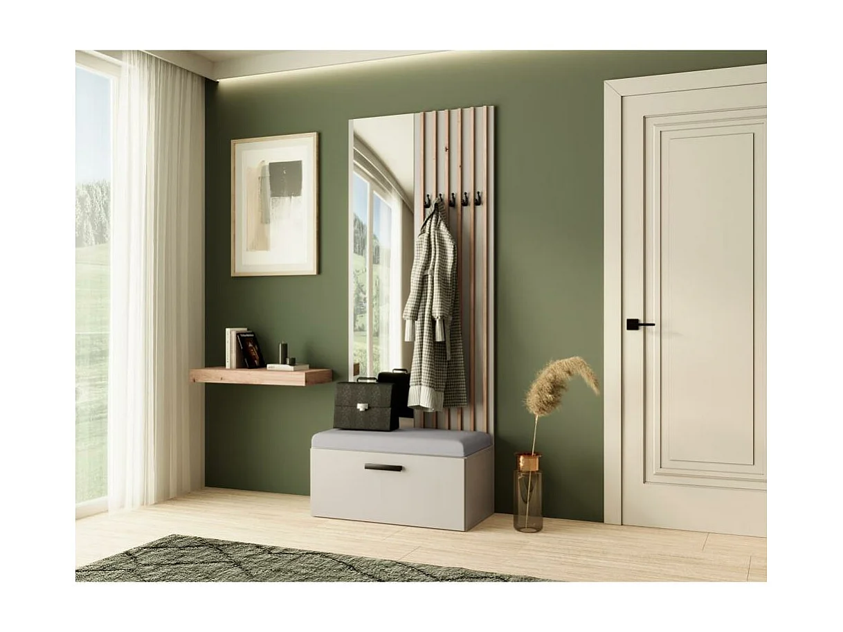 GARDEROBE Margaret II 81/203/43 avec lamelles et miroir