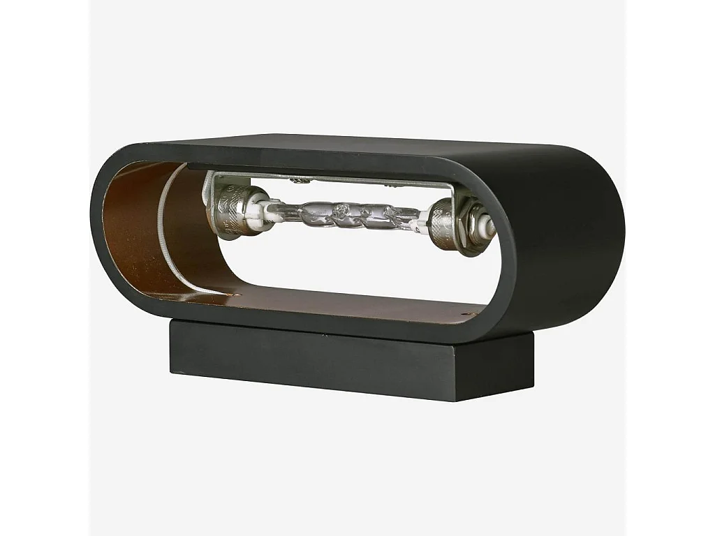 Habitat - Applique murale en métal - 18 x 8 cm - Noire - Acosta