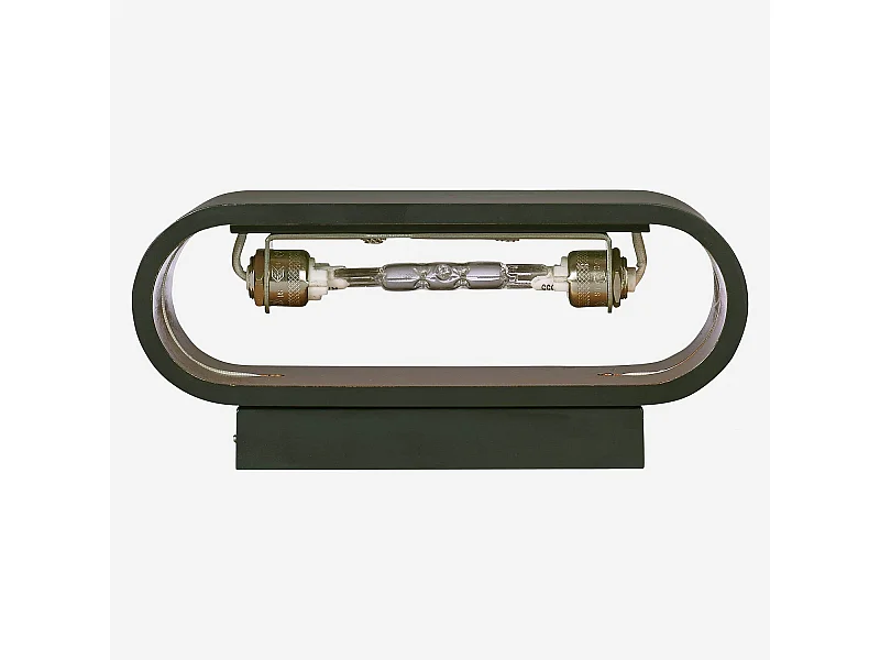 Habitat - Applique murale en métal - 18 x 8 cm - Noire - Acosta