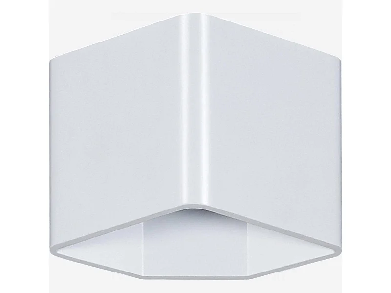 Habitat - Applique Cube - Blanc - Mapp