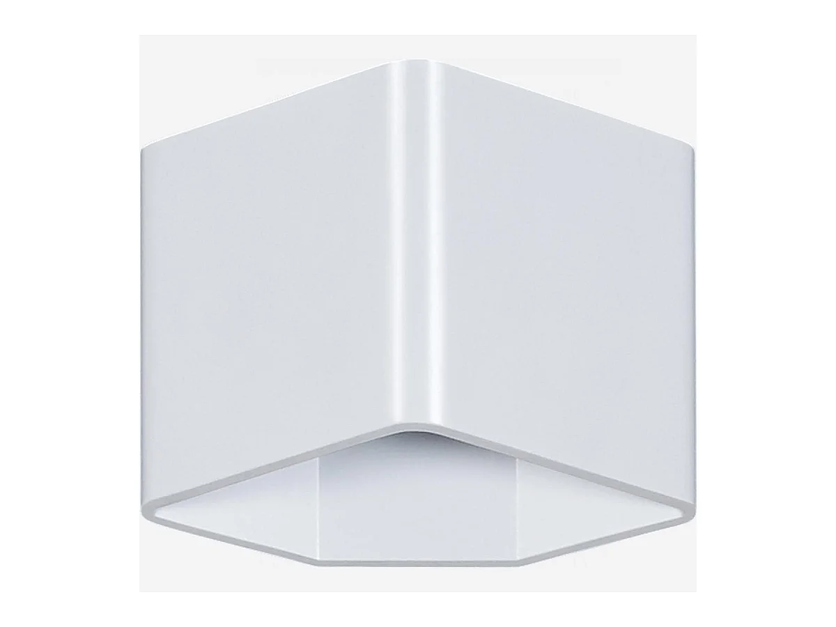 Habitat - Applique Cube - Blanc - Mapp