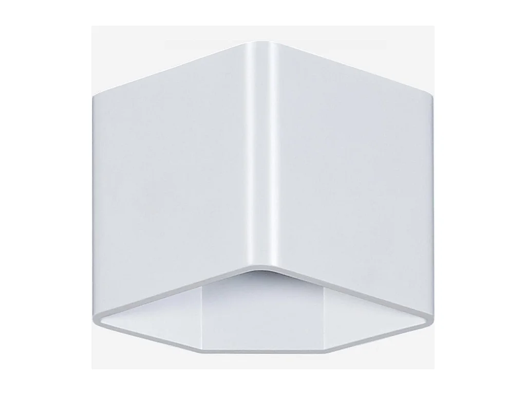 Habitat - Applique Cube - Blanc - Mapp