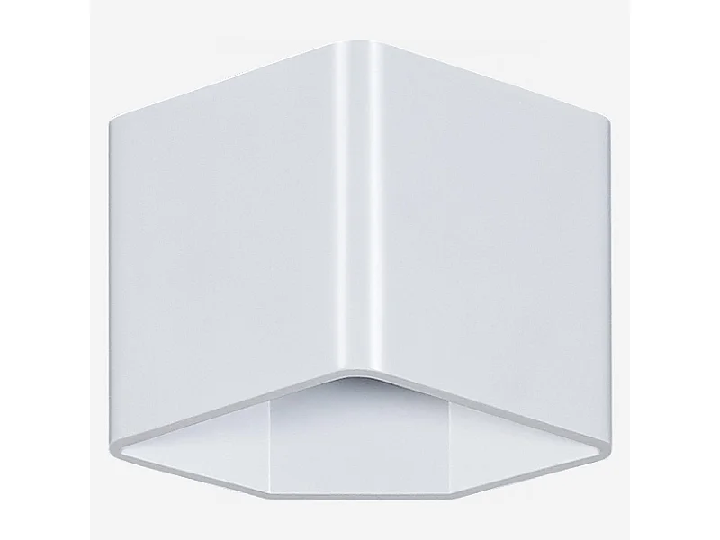 Habitat - Applique Cube - Blanc - Mapp