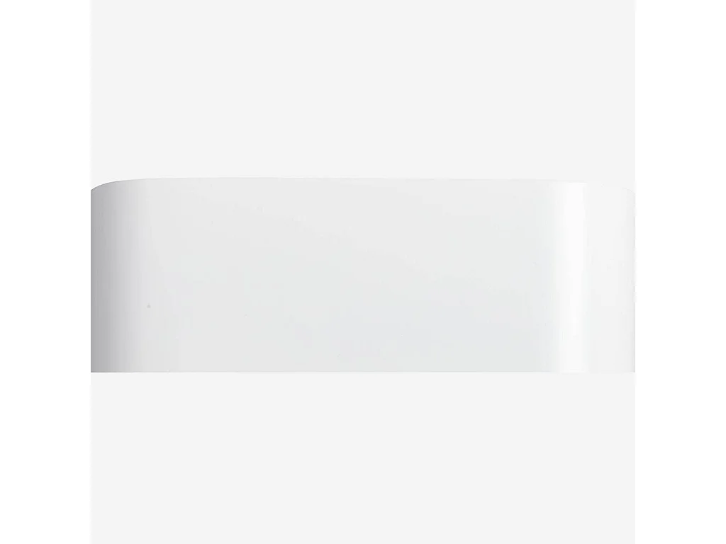 Habitat - Applique murale en métal - 18 x 8 cm - Blanc - Acosta