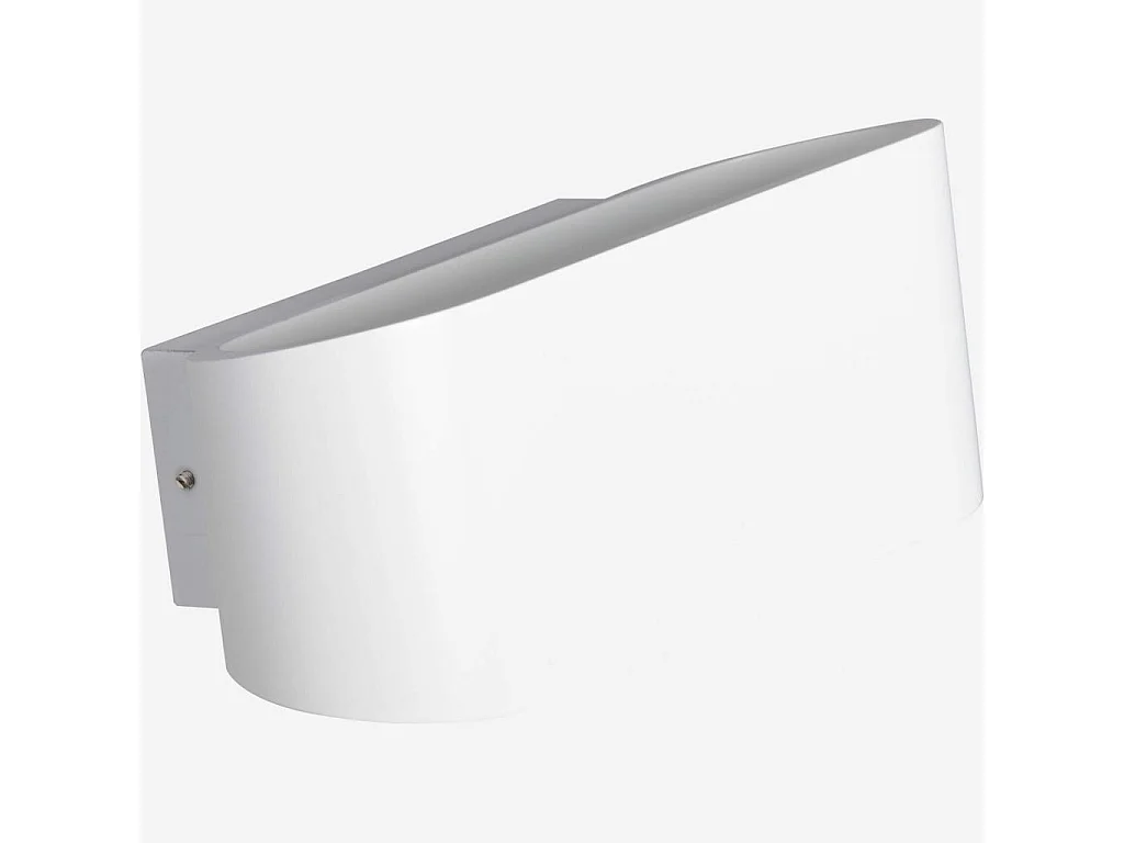 Habitat - Applique murale en métal - 18 x 8 cm - Blanc - Acosta