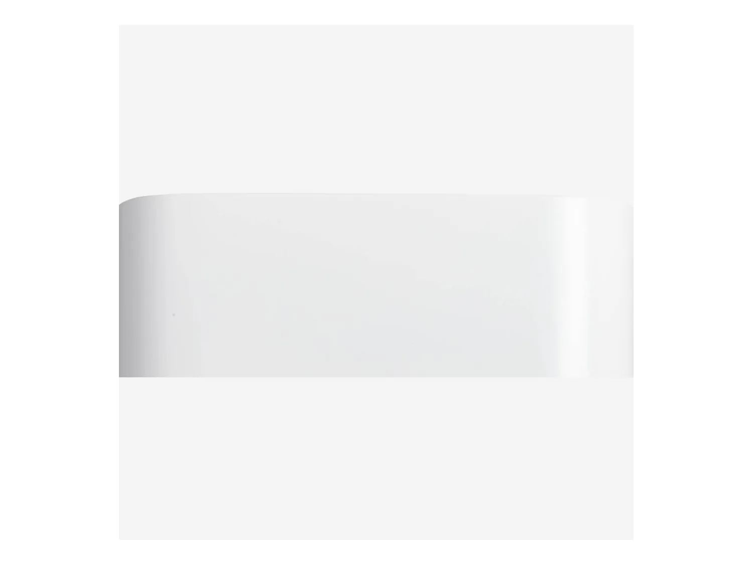Habitat - Applique 18cm en métal blanc - Acosta