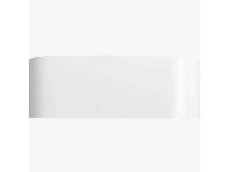 Habitat - Applique murale en métal - 18 x 8 cm - Blanc - Acosta