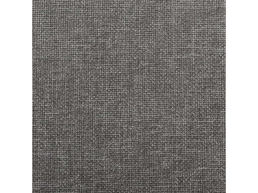 Habitat - Lot de 2 tabourets de bar en tissu chenille et métal noir - Gris fumé - Vince