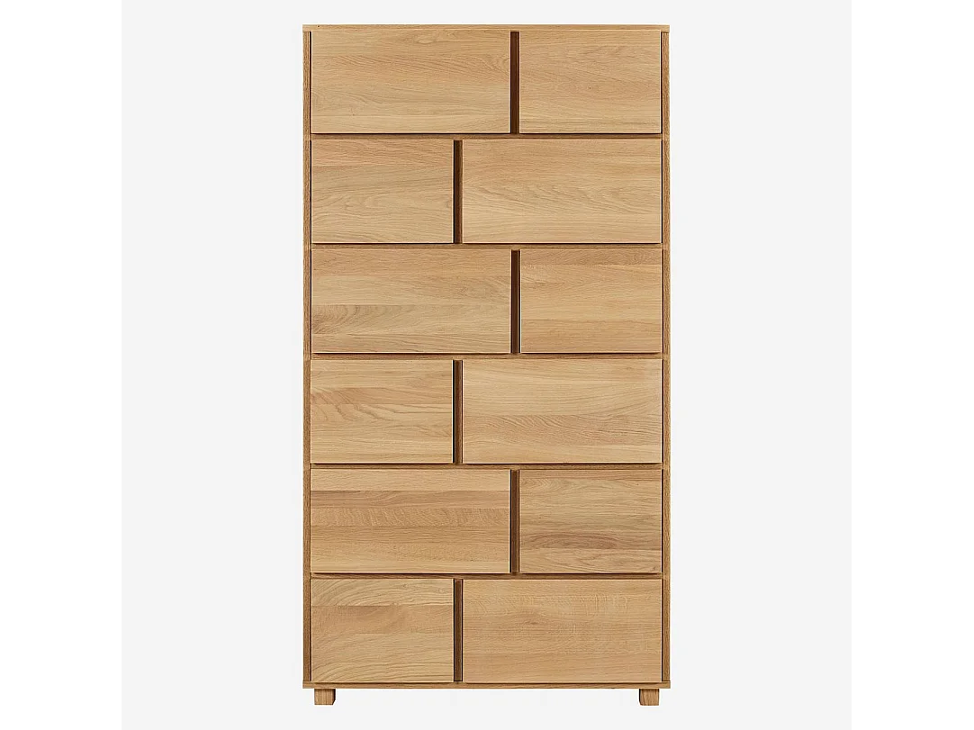 Habitat - Chiffonnier en chêne - Naturel - Hanita