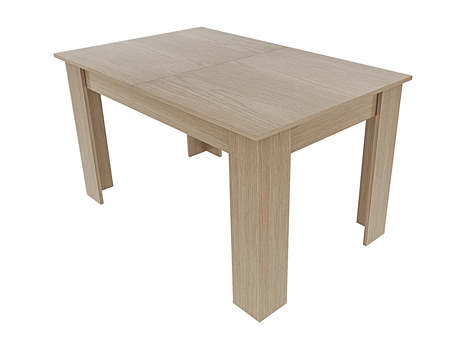 Tavolo da Pranzo Allungabile Estensibile Fino a 190 cm Tavolino Per 6 Persone Salotto Soggiorno Salone Design Moderno 190 x 78 x 90 cm Rovere