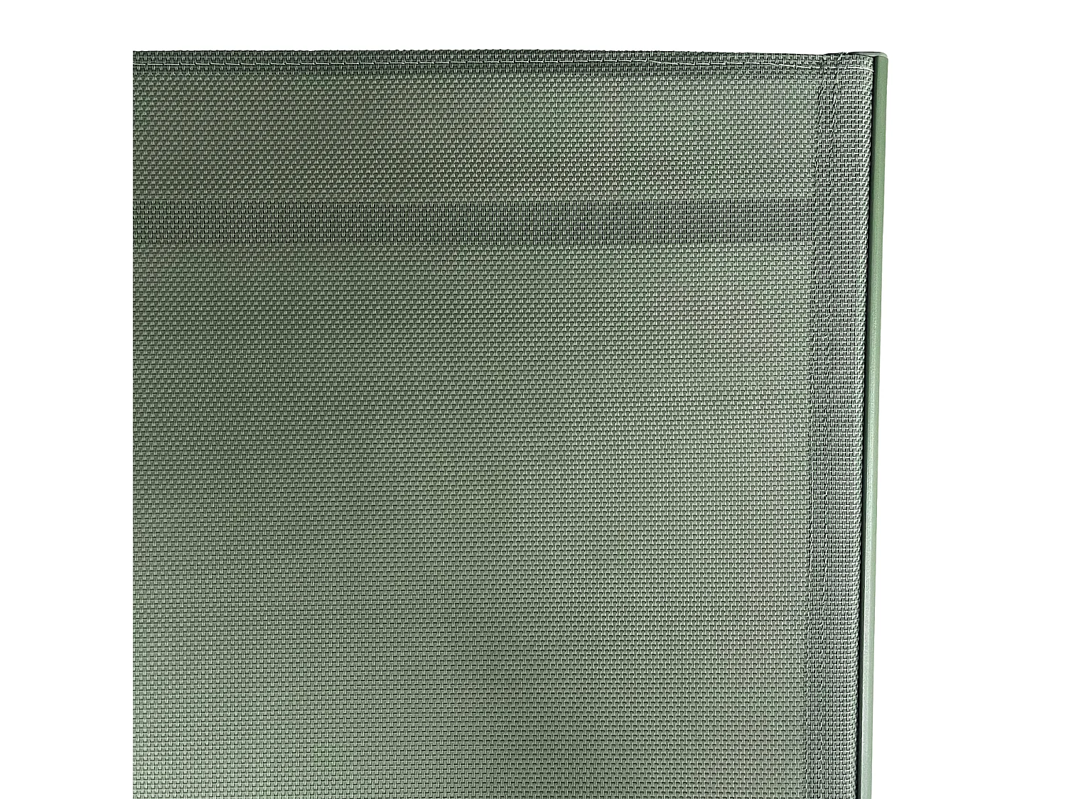 Conjunto de 2 espreguiçadeiras SARDINHA em textilene verde sálvia - moldura verde sálvia