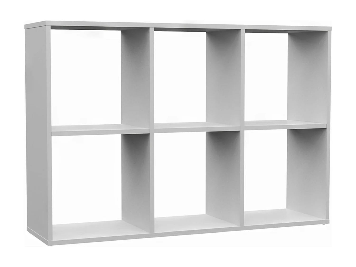 Étagère avec 6 étagères - 110 cm - blanc- MALAX