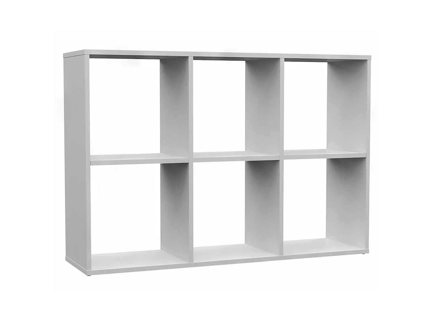 Étagère avec 6 étagères - 110 cm - blanc- MALAX