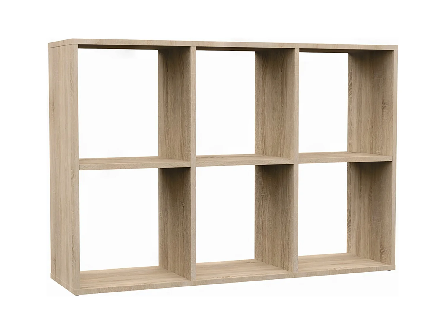 Étagère avec 6 étagères - 110 cm - Chêne Sonoma - MALAX