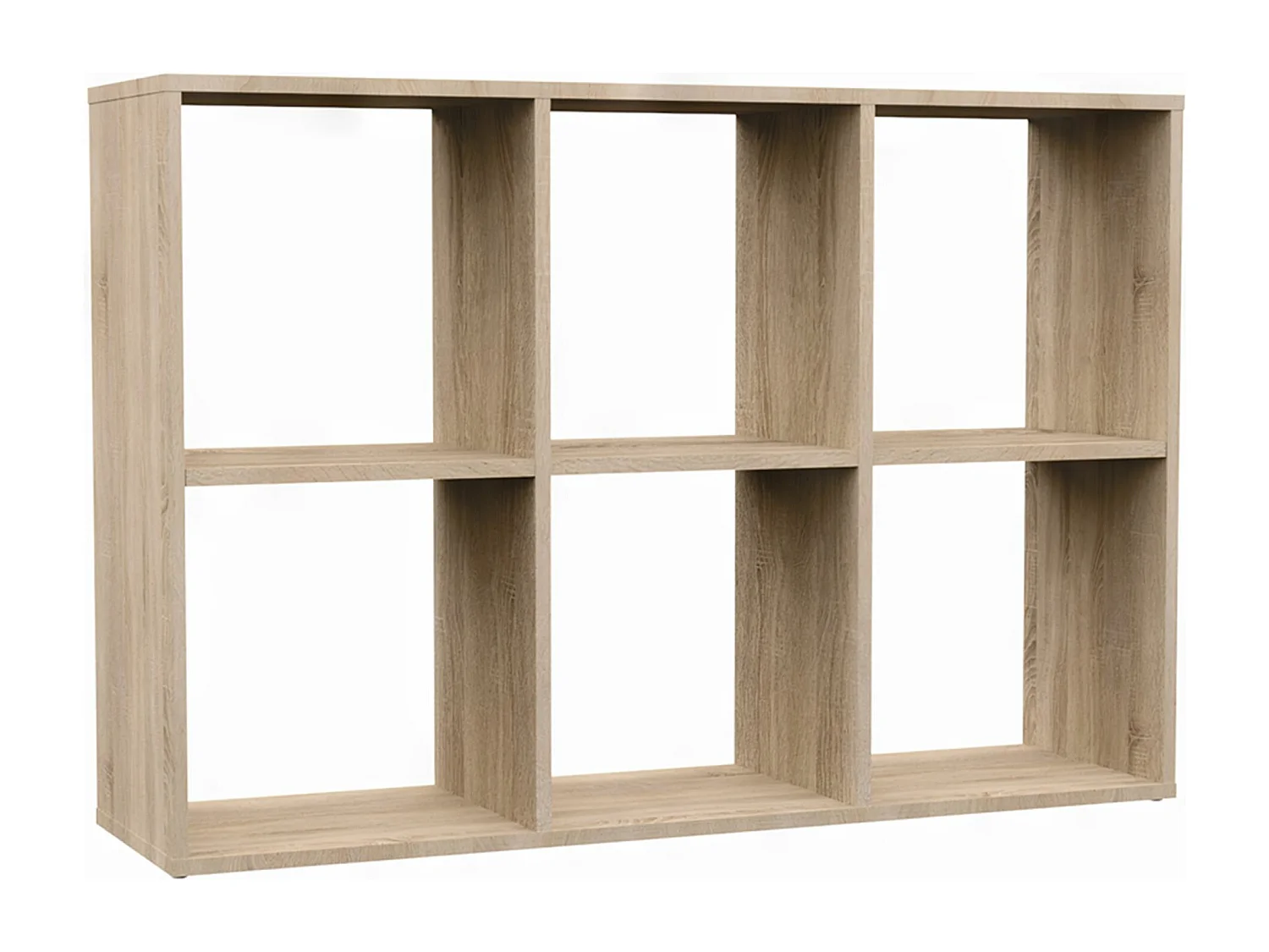 Étagère avec 6 étagères - 110 cm - Chêne Sonoma - MALAX