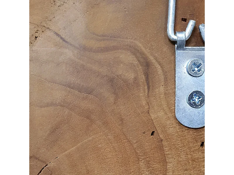 Panneaux WC Homme / Femme en bois de teck - HOFE