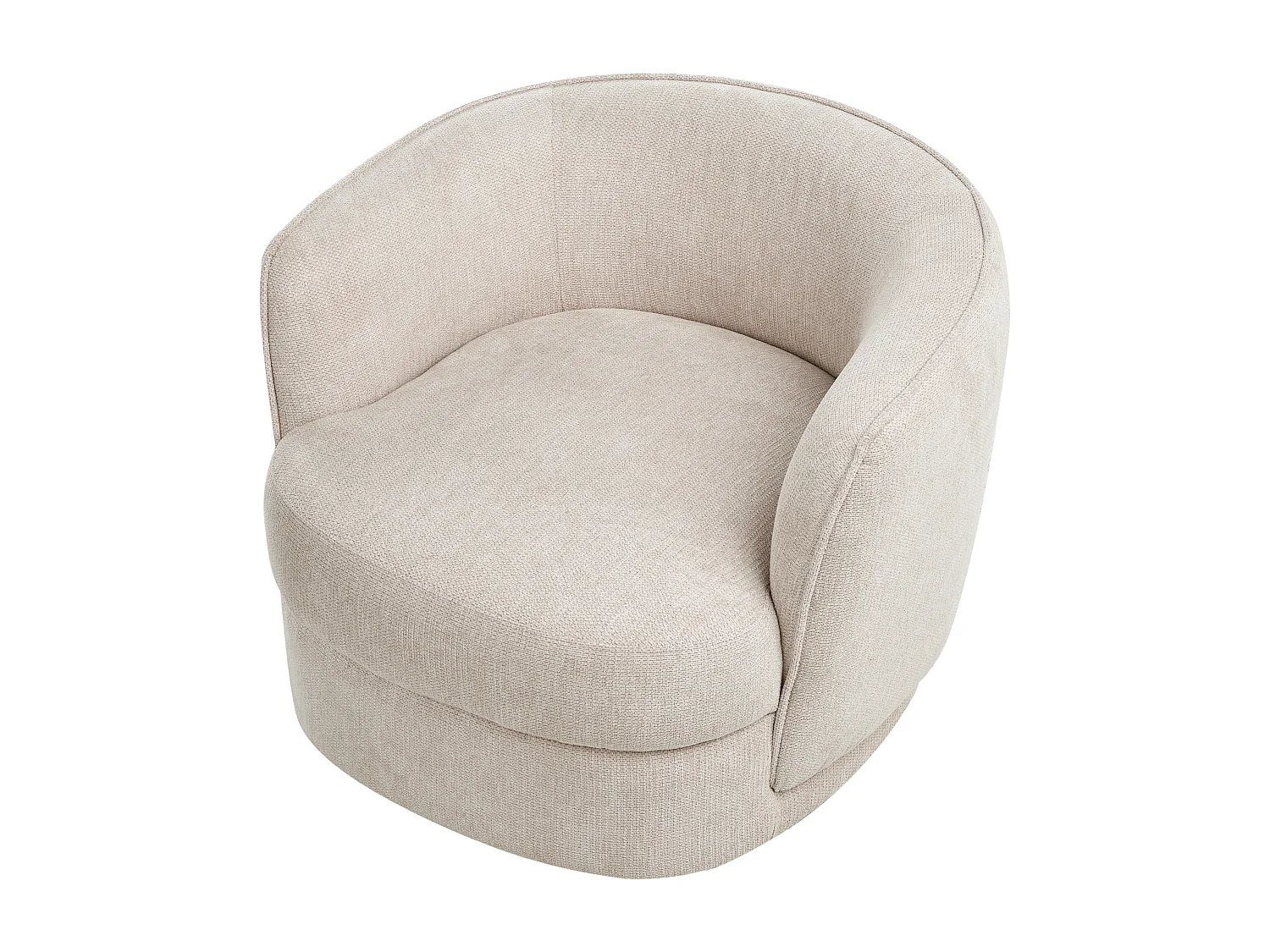 Draaifauteuil ANDALEN Lichtbeige