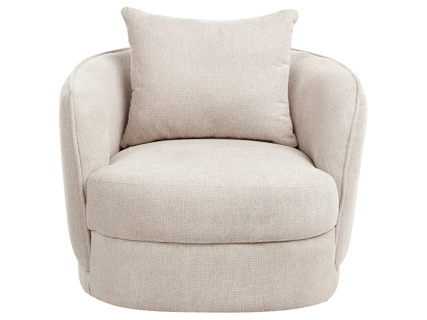 Sillón giratorio ANDALEN Beige claro