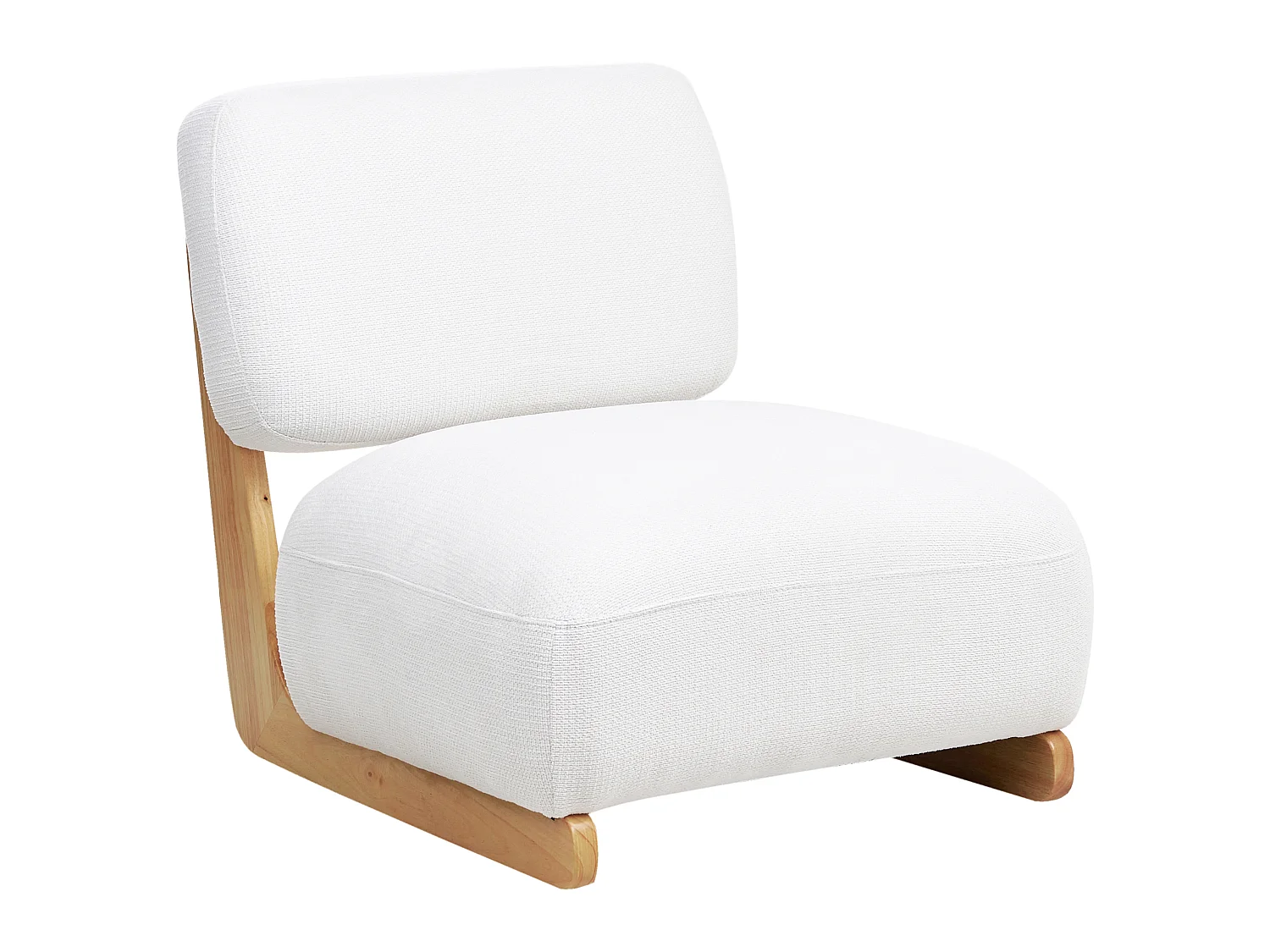 Fauteuil KOKKOLA Blanc cassé