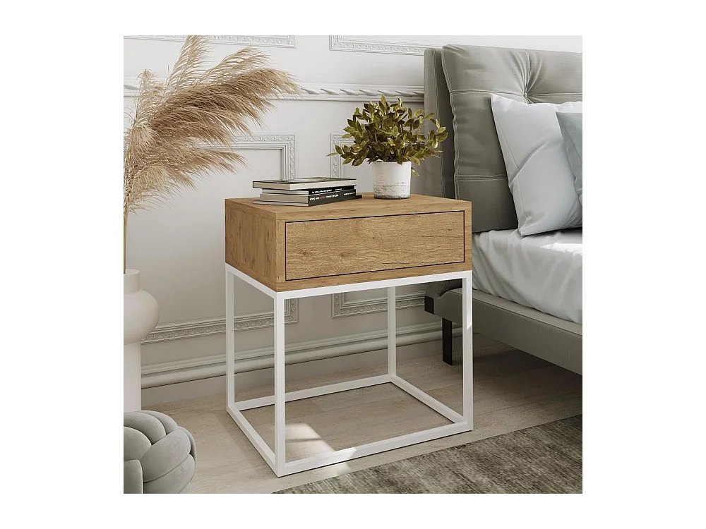 NACHTSCHRANK Kay 45/50/35 eiche Wotan