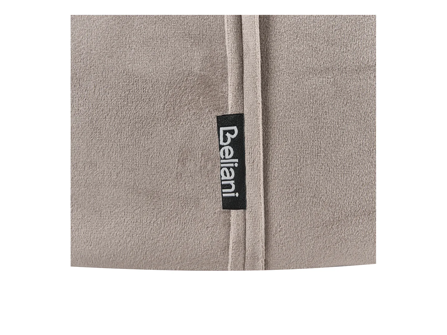 Pouf SEDONA Velluto Tortora 40 cm 40 cm 43 cm