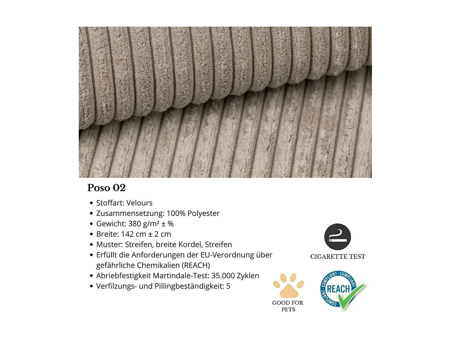 ECKSOFA Parma ohne Schlaffunktion cappuccino links