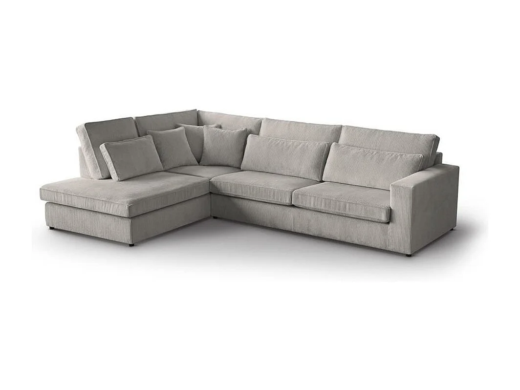 CANAPE Parma sans fonction sommeil cappuccino gauche