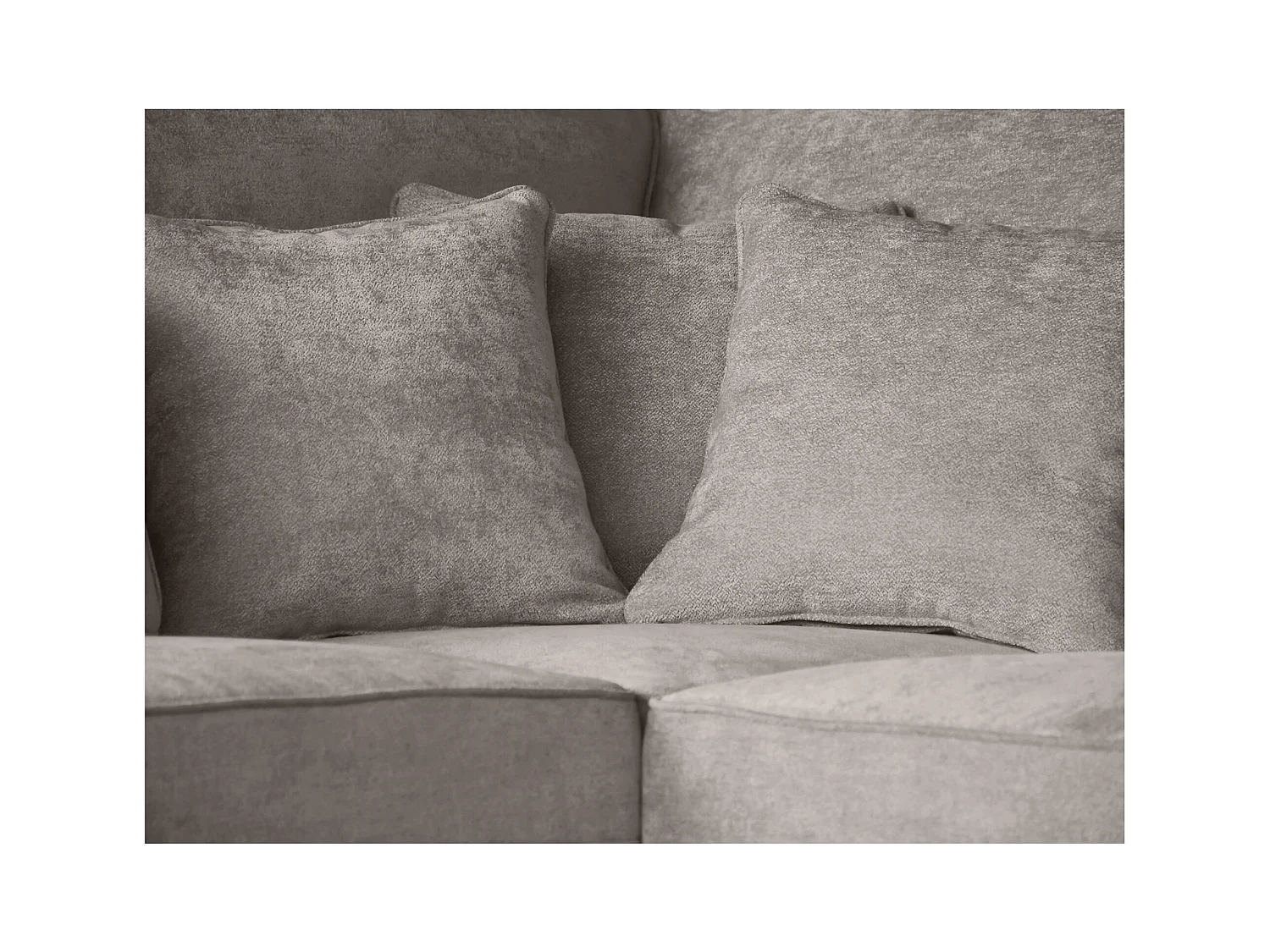 ECKSOFA Parma ohne Schlaffunktion cappuccino links