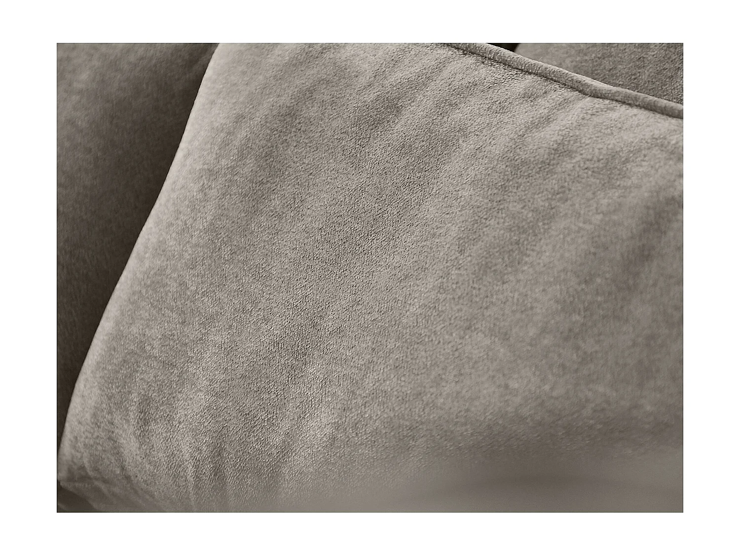 CANAPE Parma sans fonction sommeil cappuccino gauche