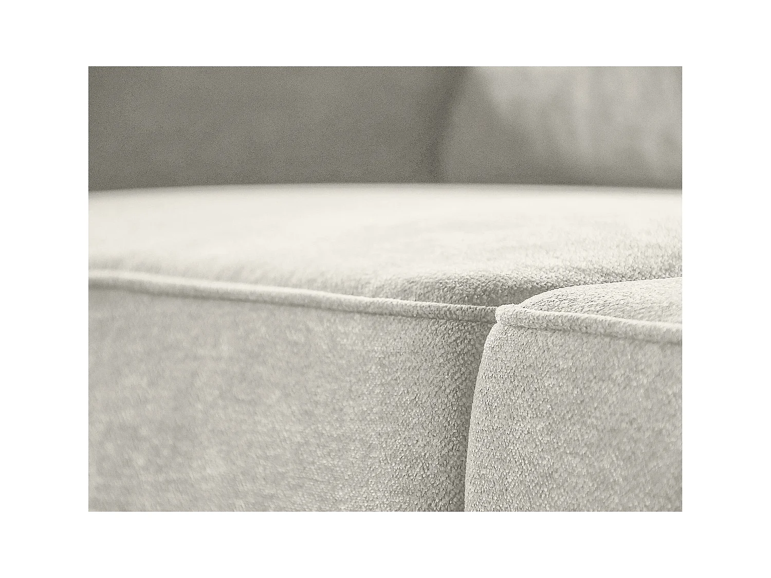 Hoekbank Parma zonder slaapfunctie beige links