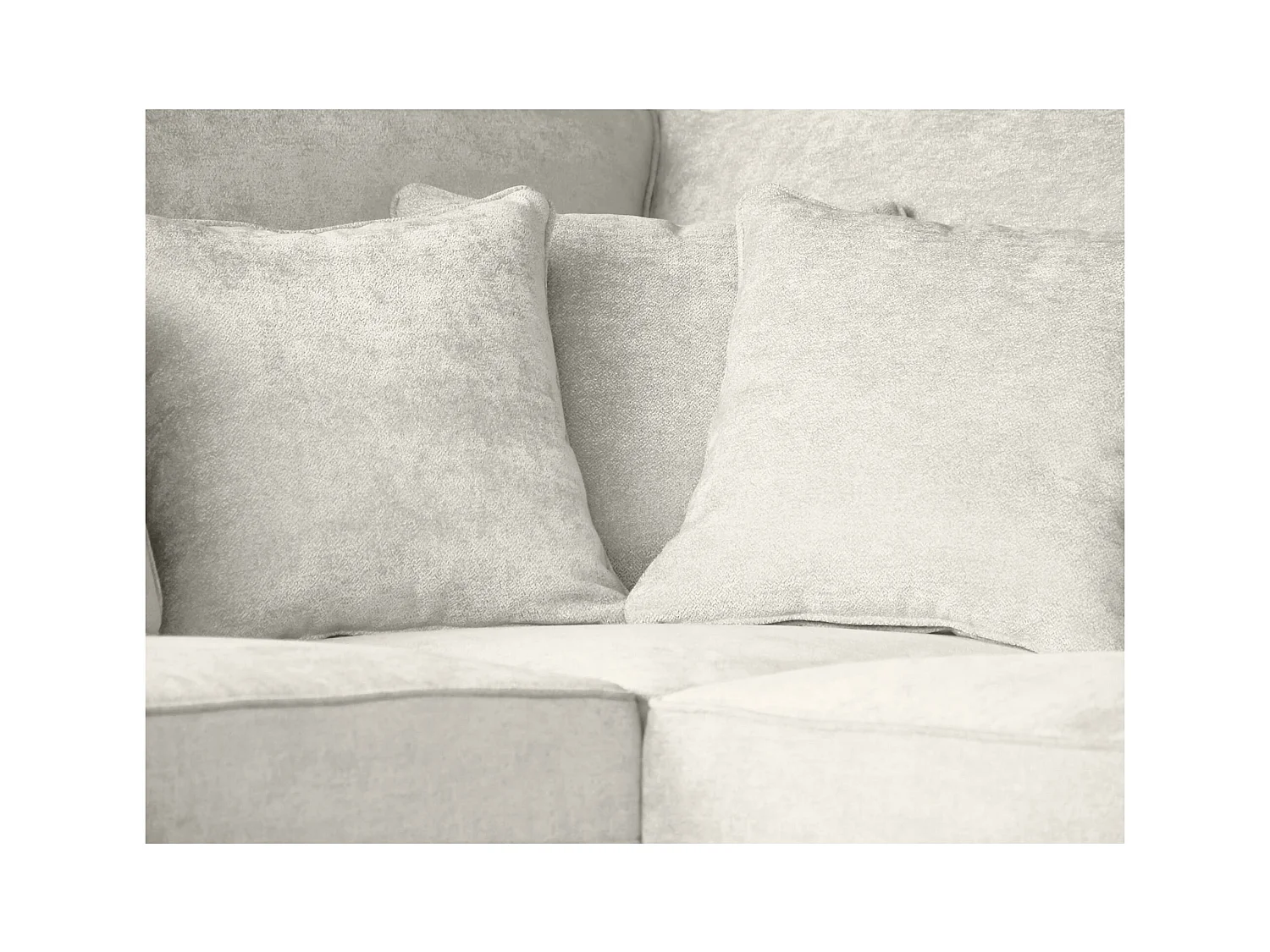 ECKSOFA Parma ohne Schlaffunktion beige links