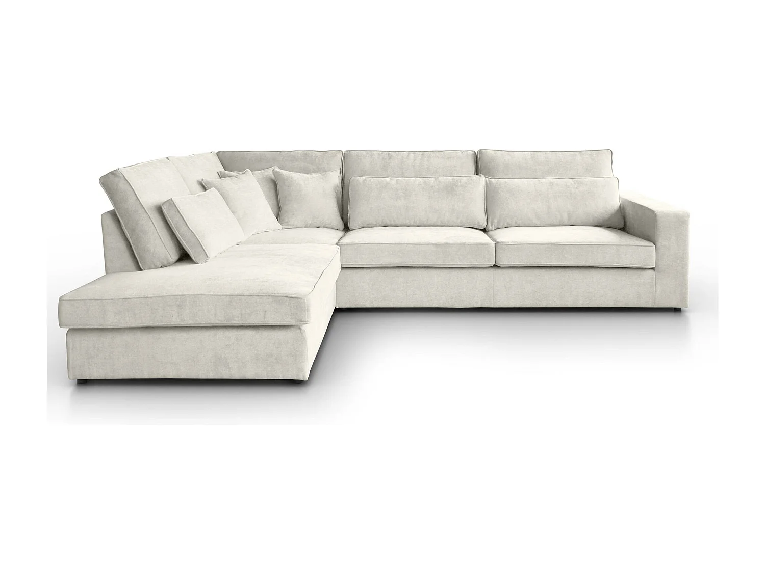 CANAPE Parma sans fonction sommeil beige gauche