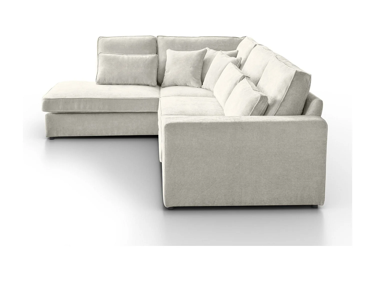 CANAPE Parma sans fonction sommeil beige gauche