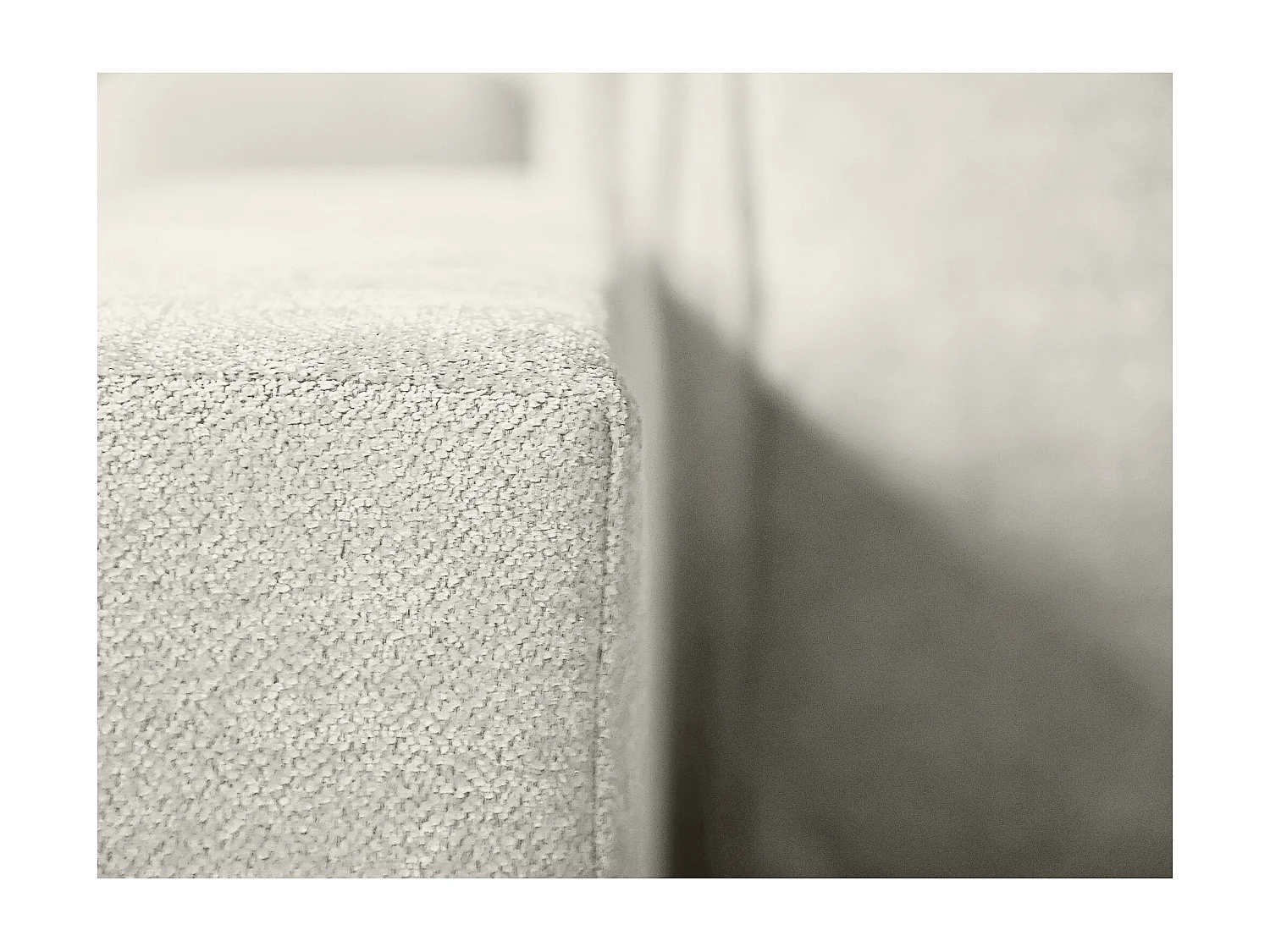 CANAPE Parma sans fonction sommeil beige gauche