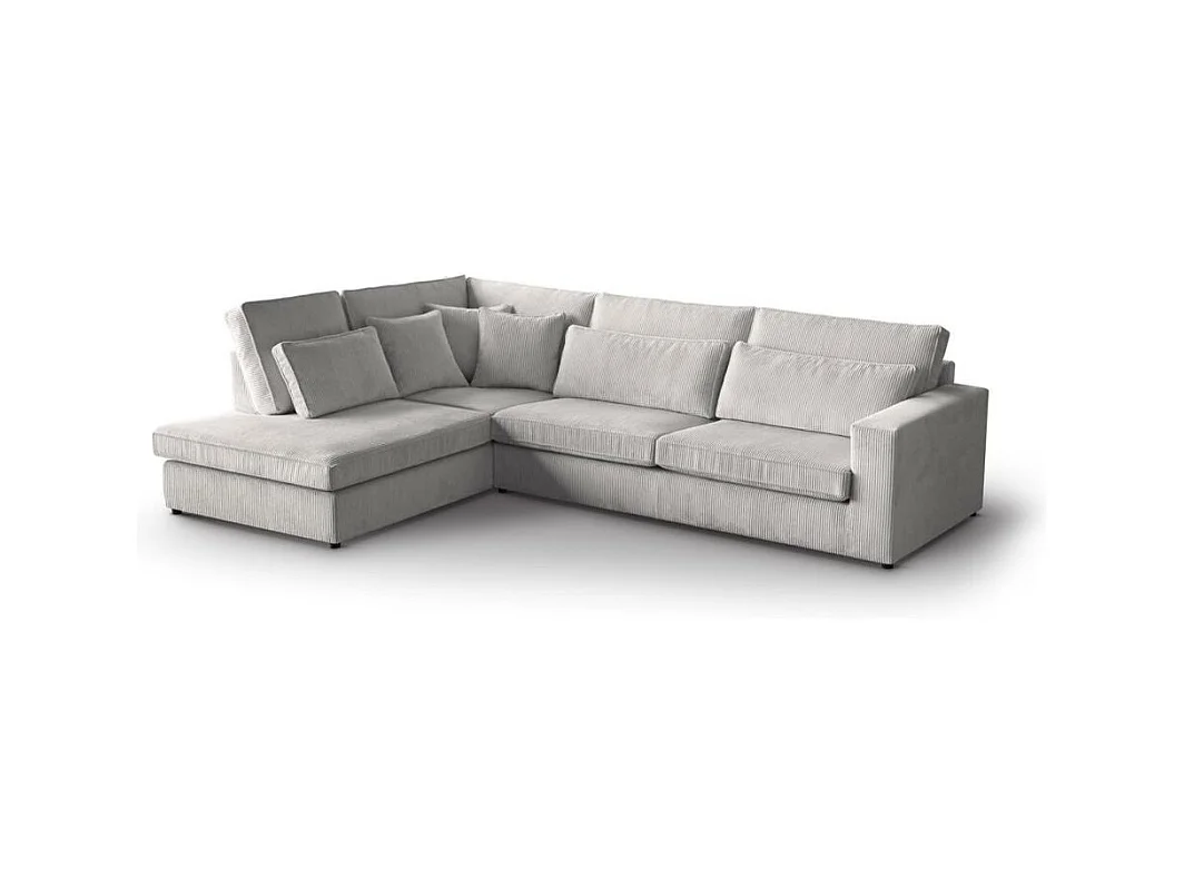 ECKSOFA Parma ohne Schlaffunktion beige links