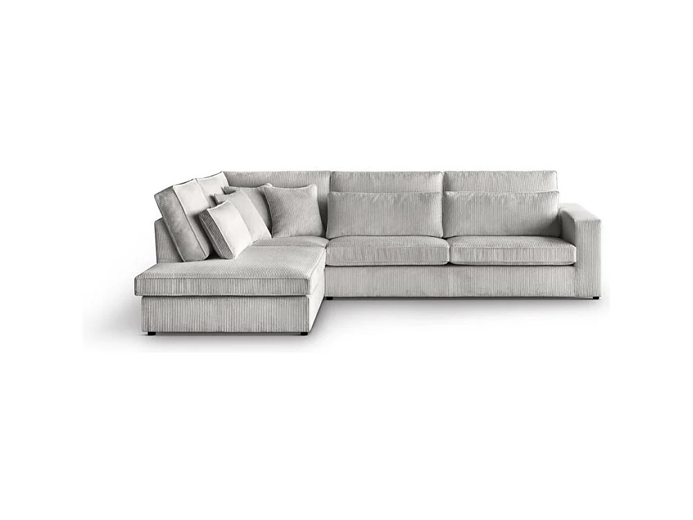 ECKSOFA Parma ohne Schlaffunktion beige links