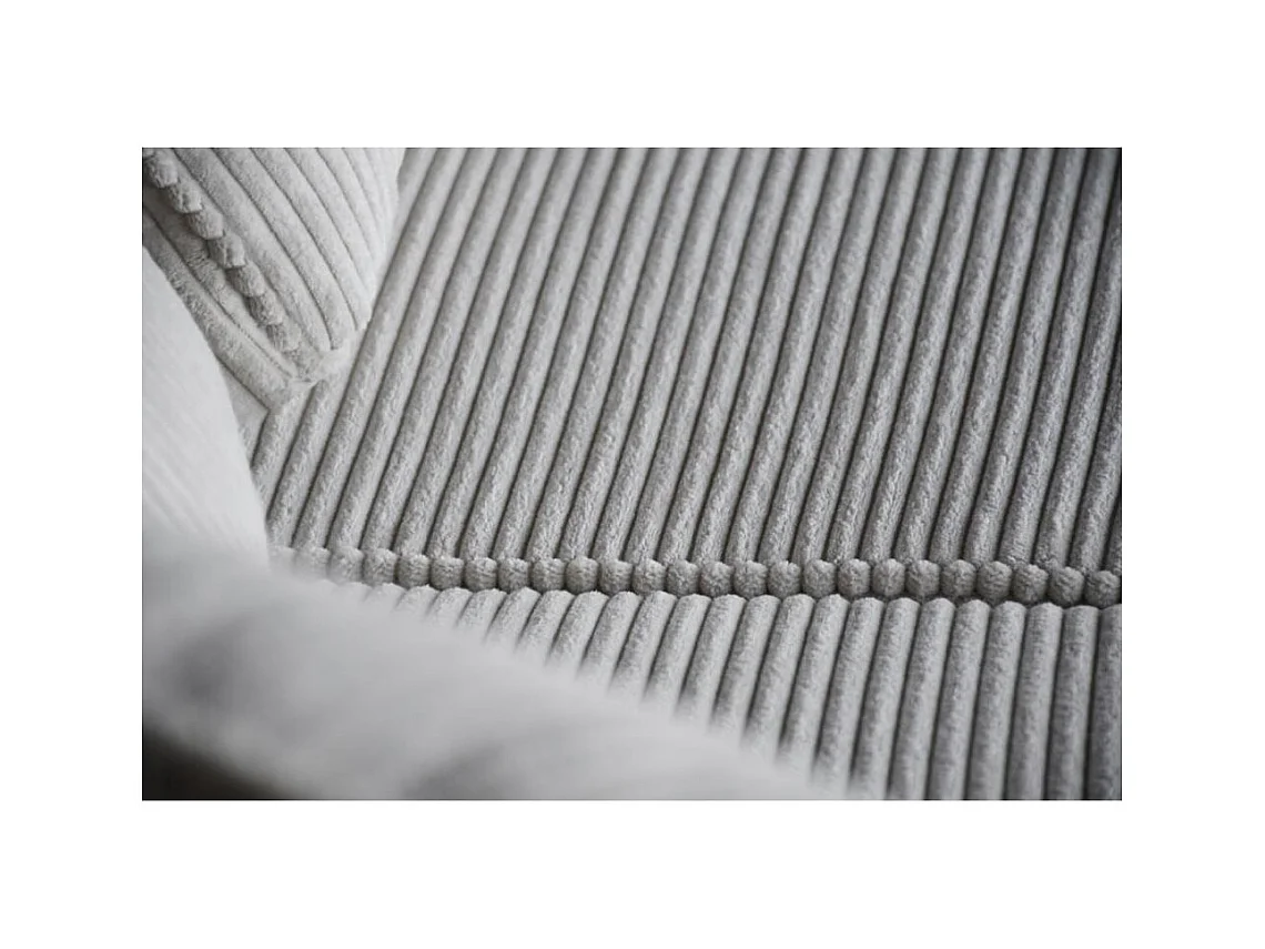 CANAPE Parma sans fonction sommeil gris à droite
