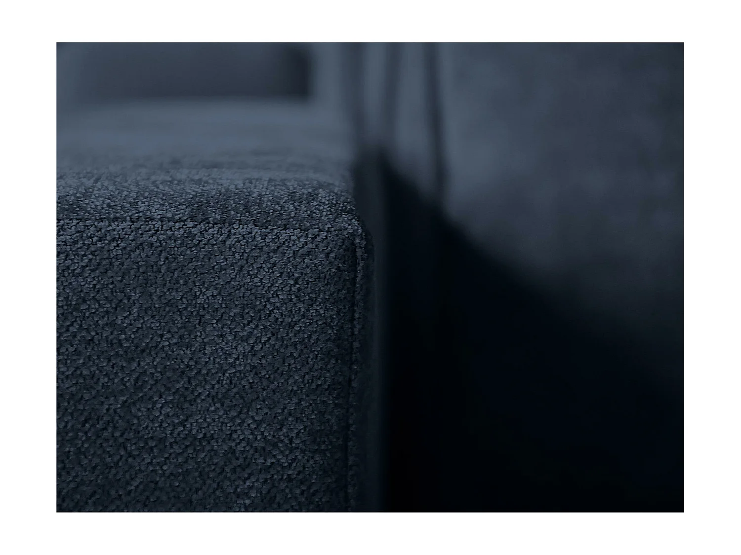 ECKSOFA Parma ohne Schlaffunktion dunkelblau links