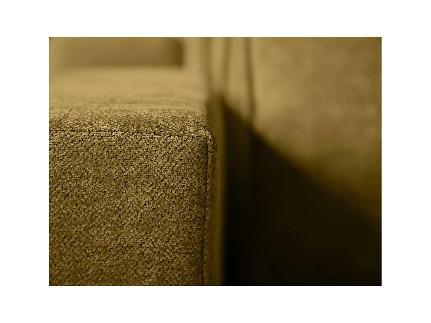 ECKSOFA Parma ohne Schlaffunktion gelb rechts