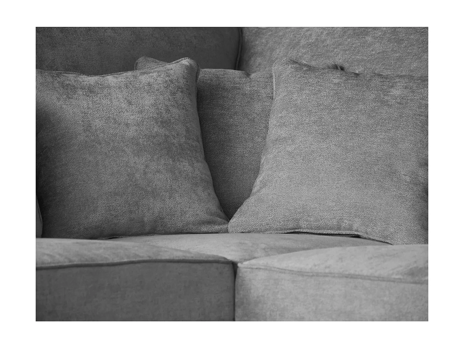 ECKSOFA Parma ohne Schlaffunktion hellgrau links