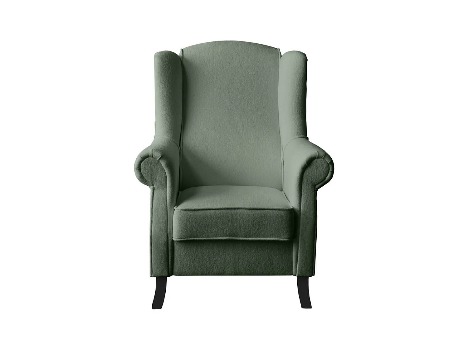 OHRENSESSEL Leonardo grün boucle-stoff