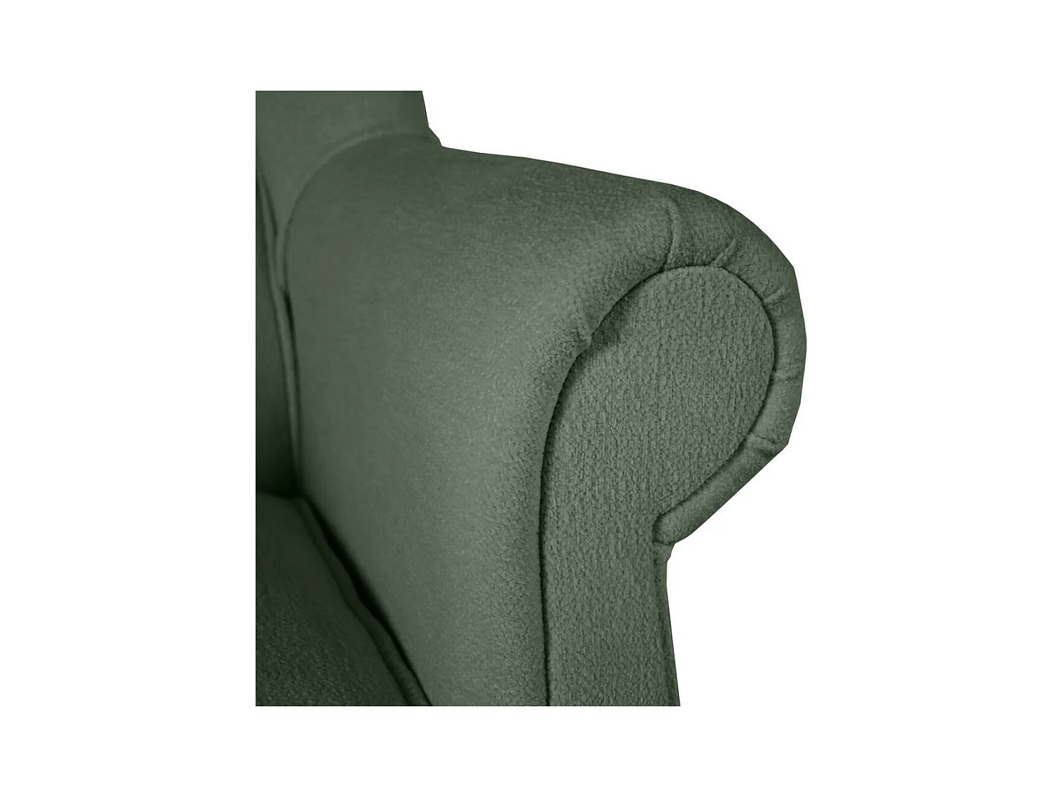 OHRENSESSEL Leonardo grün boucle-stoff