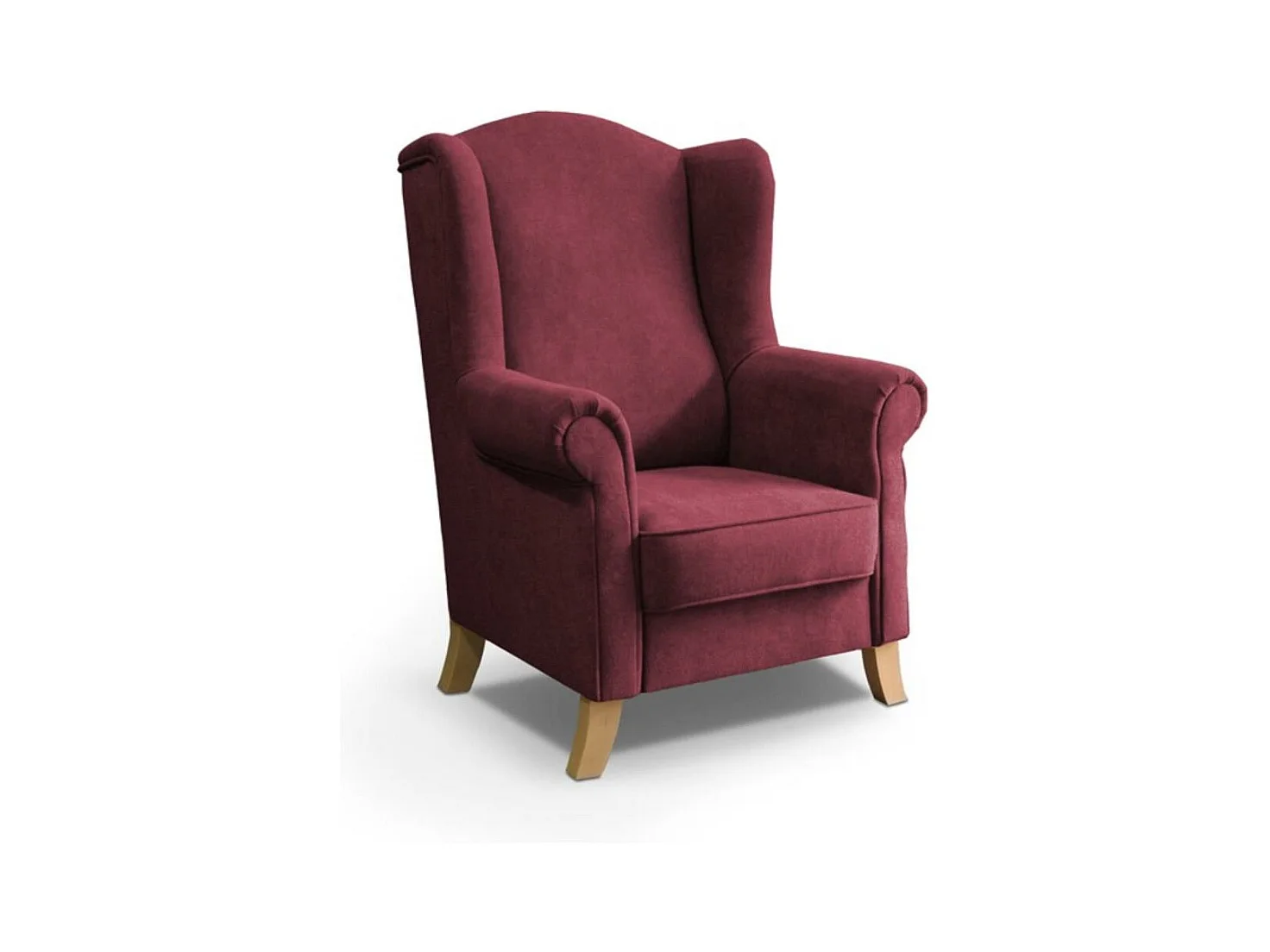 FAUTEUIL D'OREILLES Leonardo bordeaux