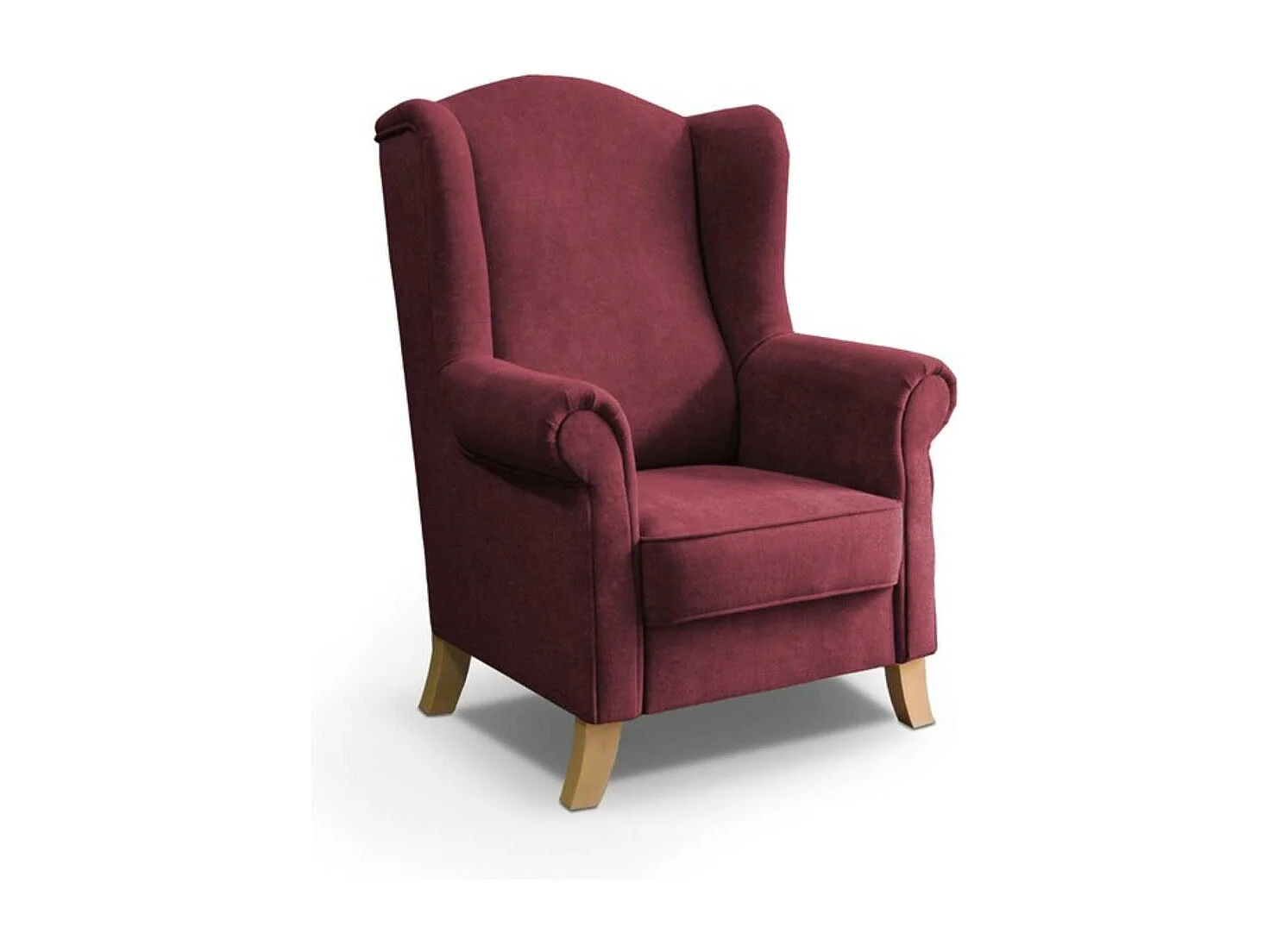 FAUTEUIL D'OREILLES Leonardo bordeaux