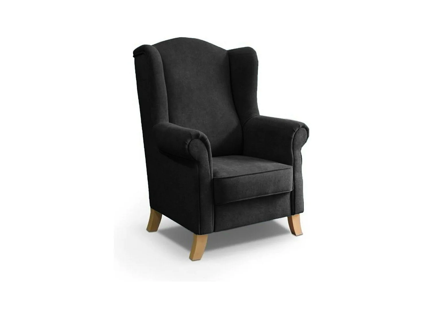 FAUTEUIL D'OREILLES Leonardo noir