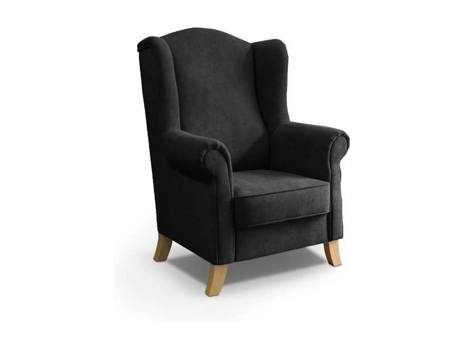 FAUTEUIL D'OREILLES Leonardo noir