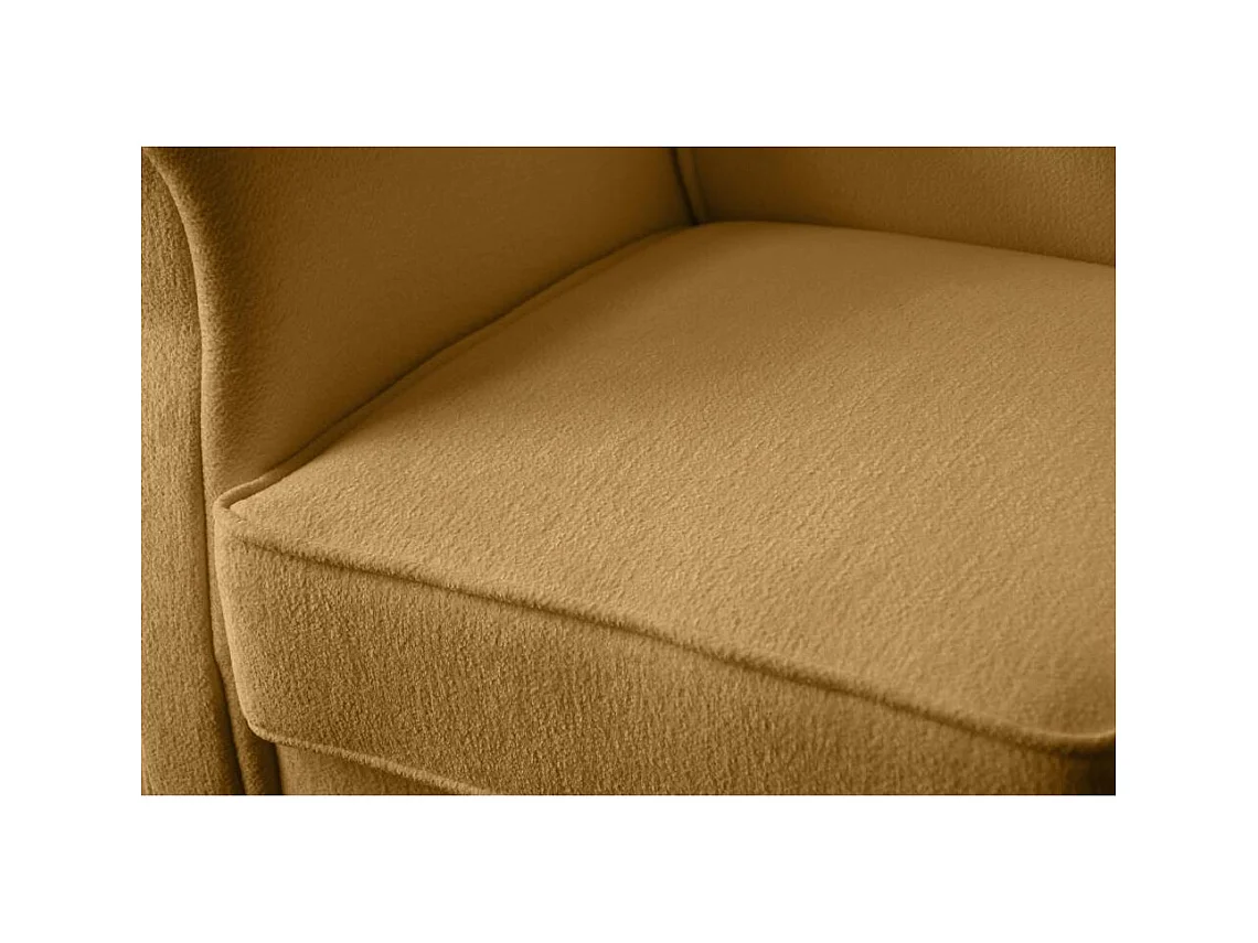 OHRENSESSEL Leonardo gelb boucle-stoff