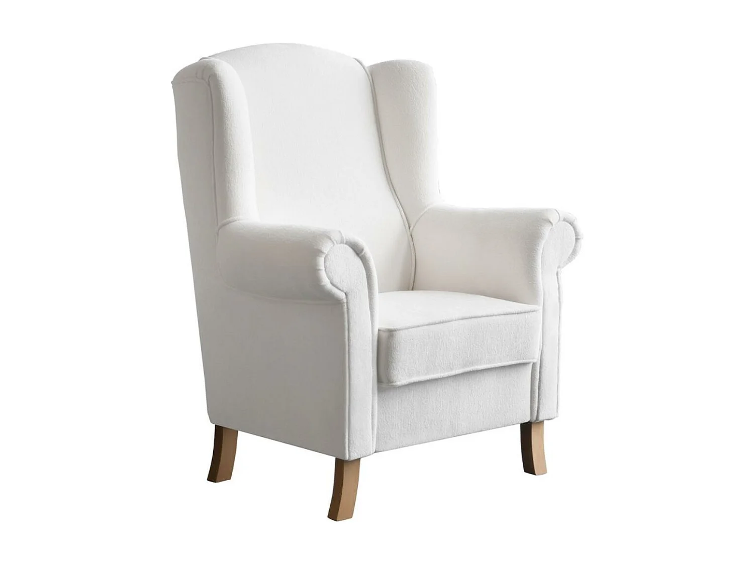 OHRENSESSEL Leonardo beige boucle-stoff