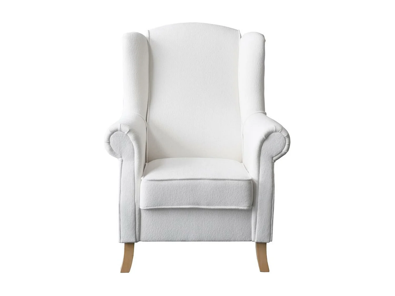 OHRENSESSEL Leonardo beige boucle-stoff